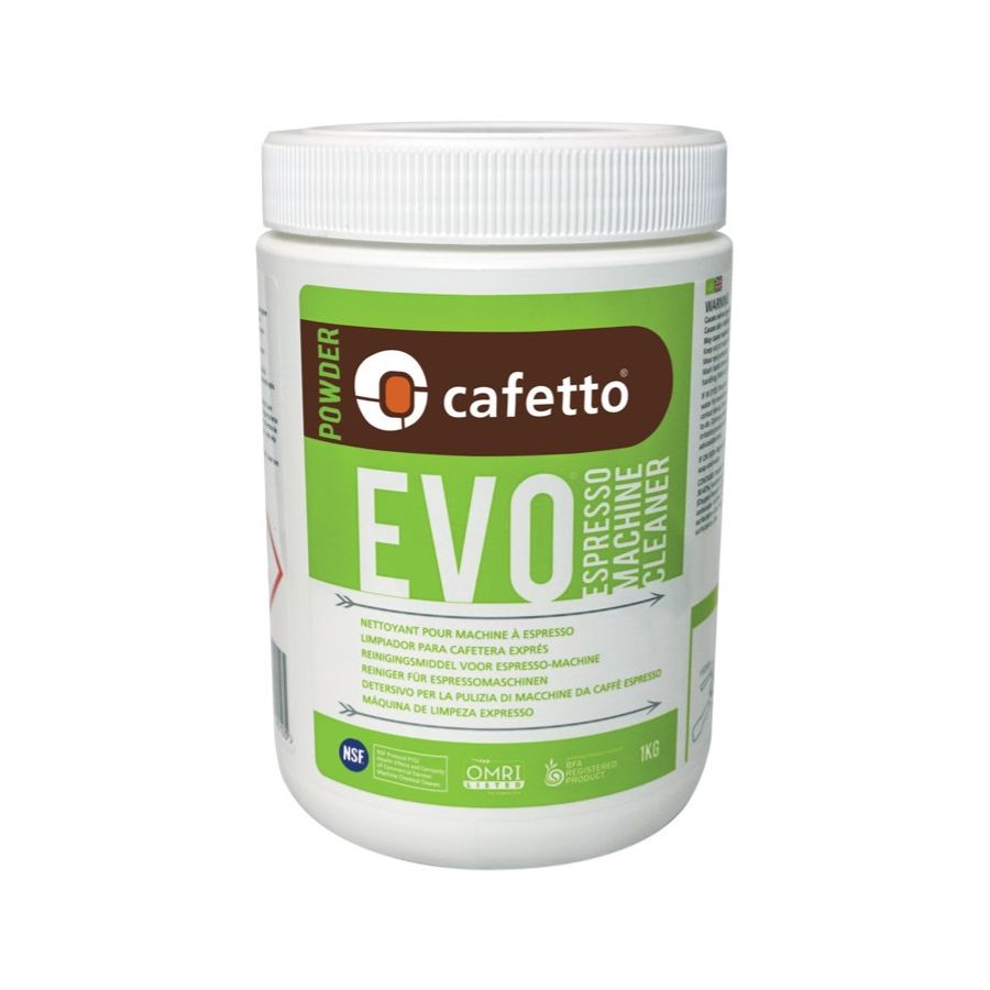 Cafetto Evo økologisk rengøringspulver til espressomaskine 1 kg