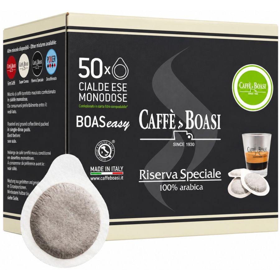 Caffè Boasi Riserva Speciale E.S.E. espressopods 50 stk.