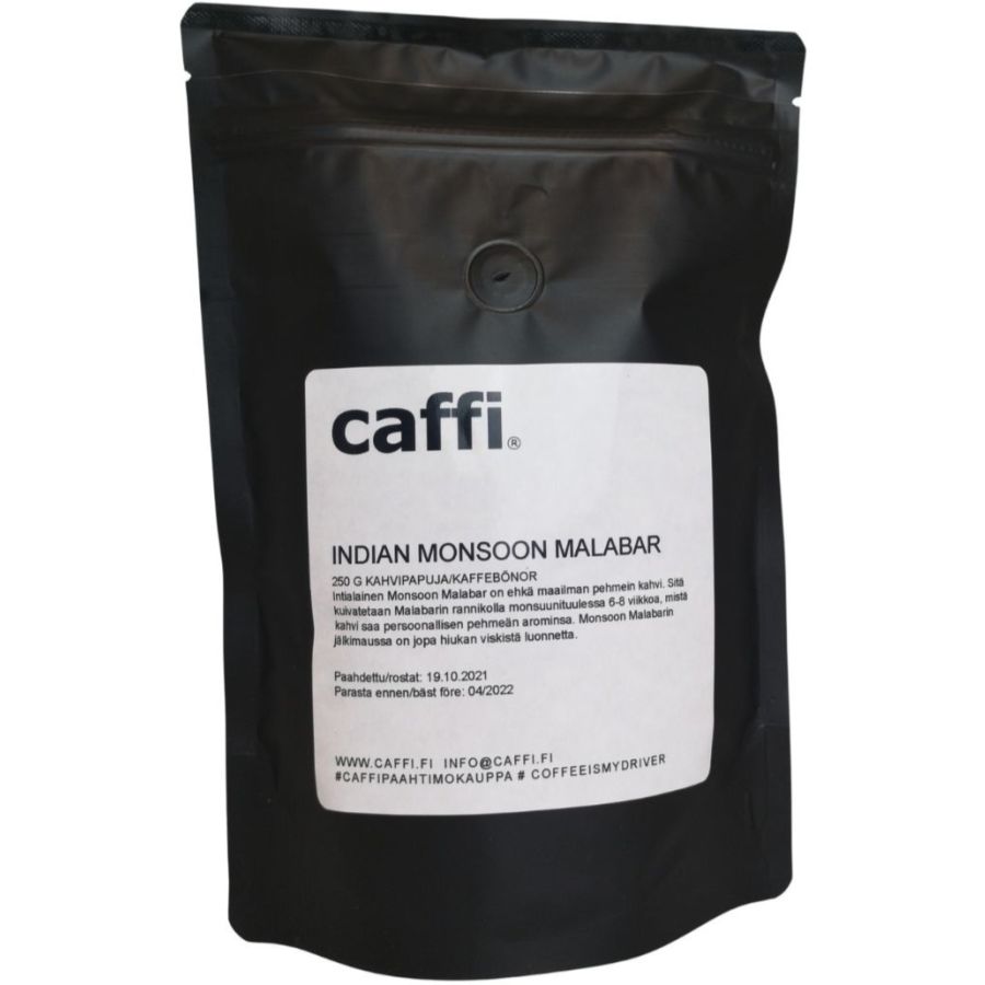 Caffi Indian Monsoon Malabar 250 g kaffebønner
