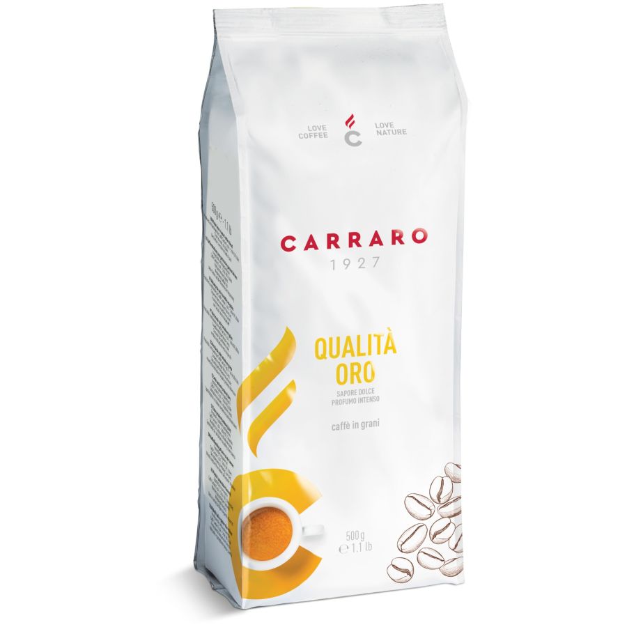 Carraro 1927 Qualità Oro 500 g kaffebønner