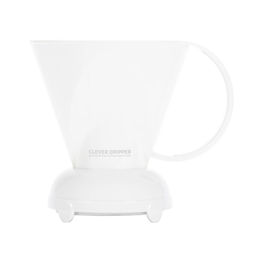 Clever Coffee Dripper L White + 100 filterpapirer