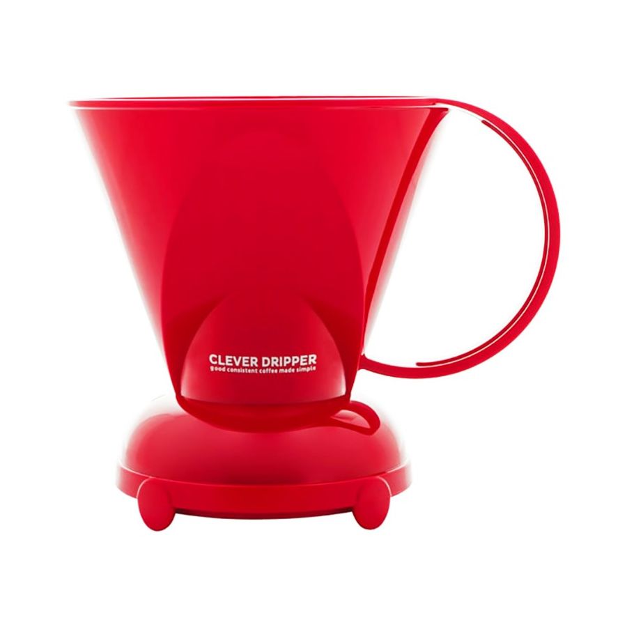 Clever Coffee Dripper L Red + 100 filterpapirer