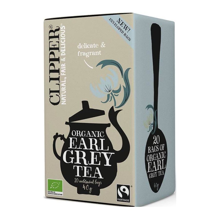 Clipper Organic Earl Grey Tea 20 teposer