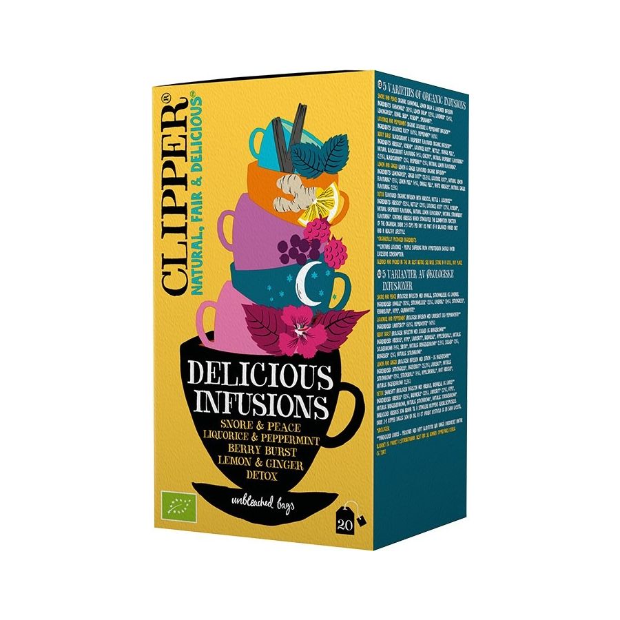 Clipper Organic Delicious Infusions 20 teposer