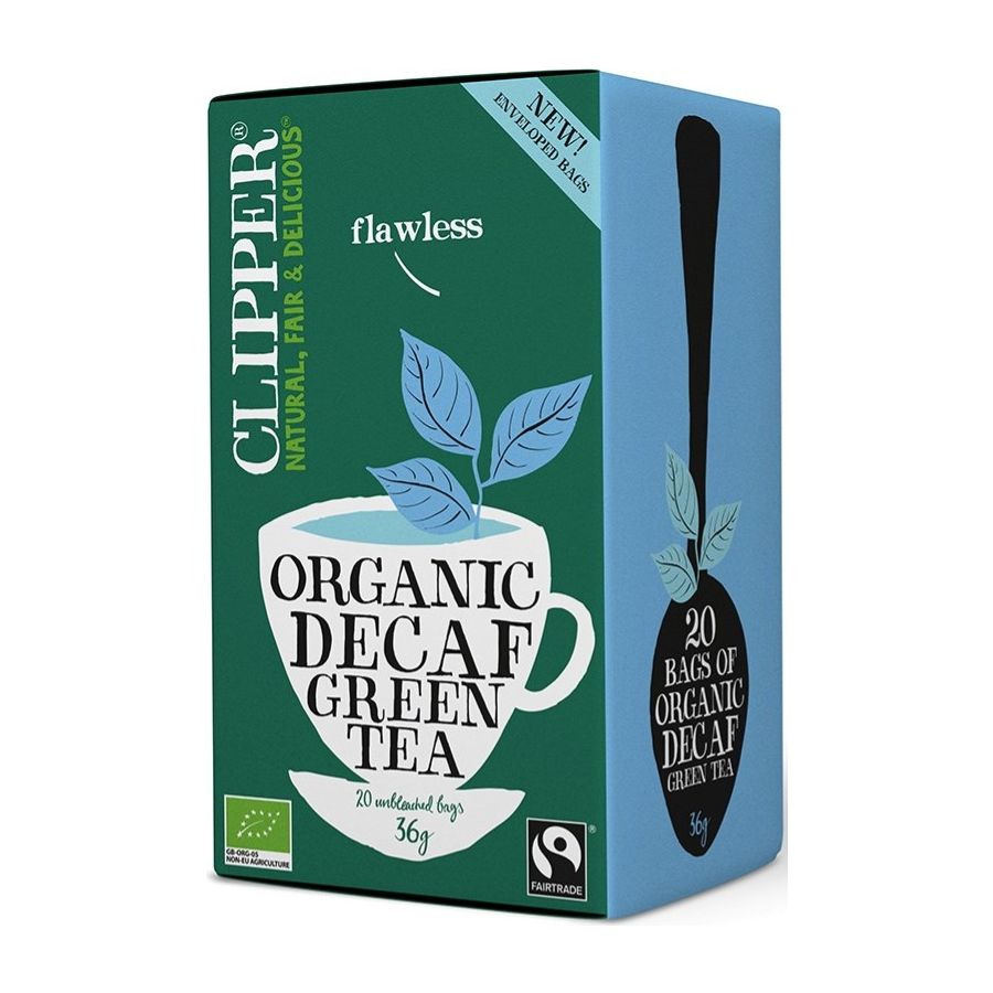 Clipper Organic Decaf Green Tea 20 teposer