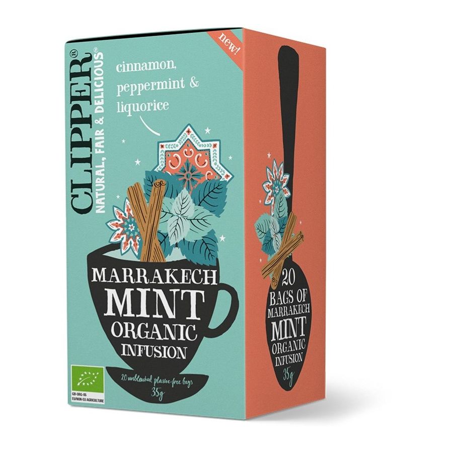 Clipper Organic Marrakech Mint Infusion 20 teposer