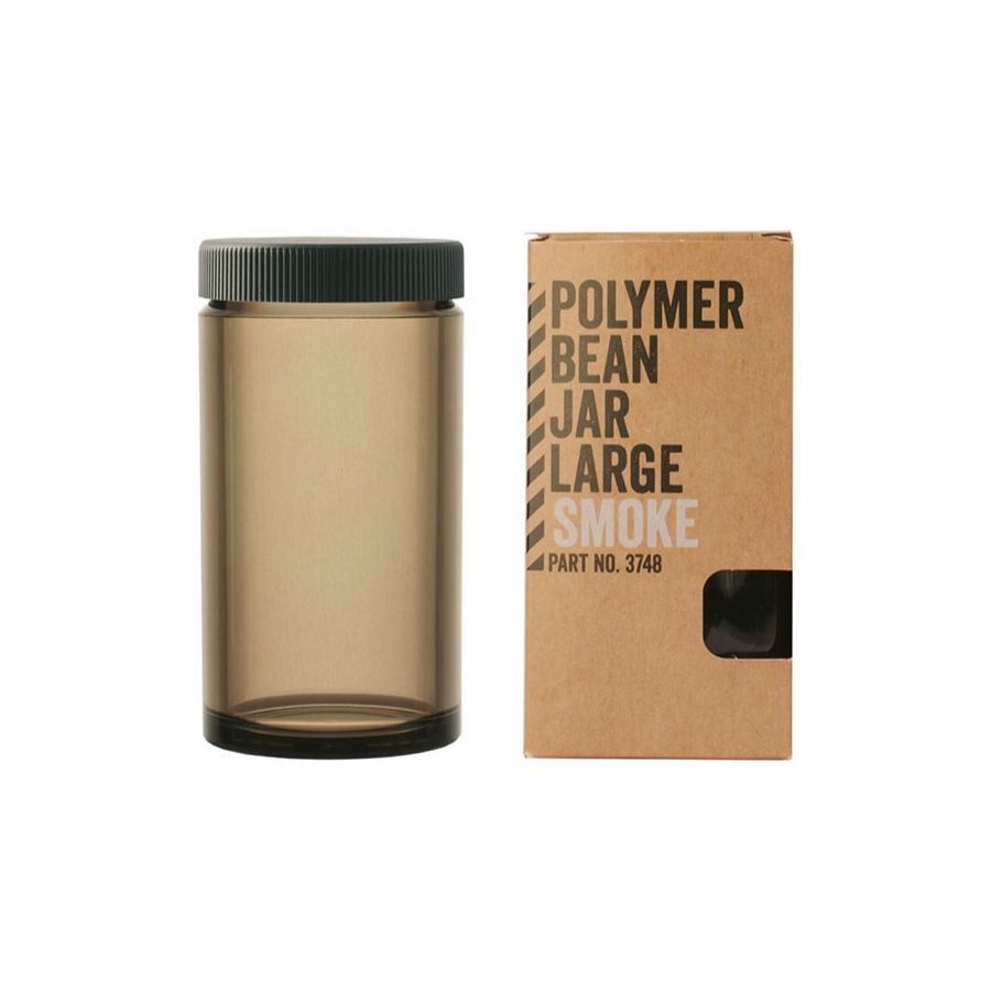 Comandante Polymer Bean Jar Large -kaffebeholder, røggrå