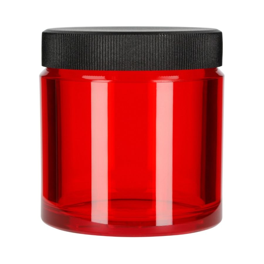 Comandante Polymer Bean Jar -kaffebønnebeholder, rød