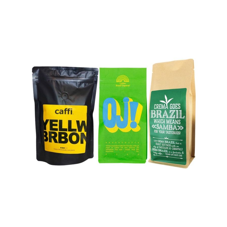 Micro Roastery Brazil Coffee Bundle 3 x 250 g Coffee Beans