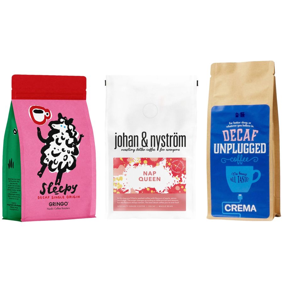 Micro Roastery Decaf Coffee Bundle 3 x 250 g Coffee Beans