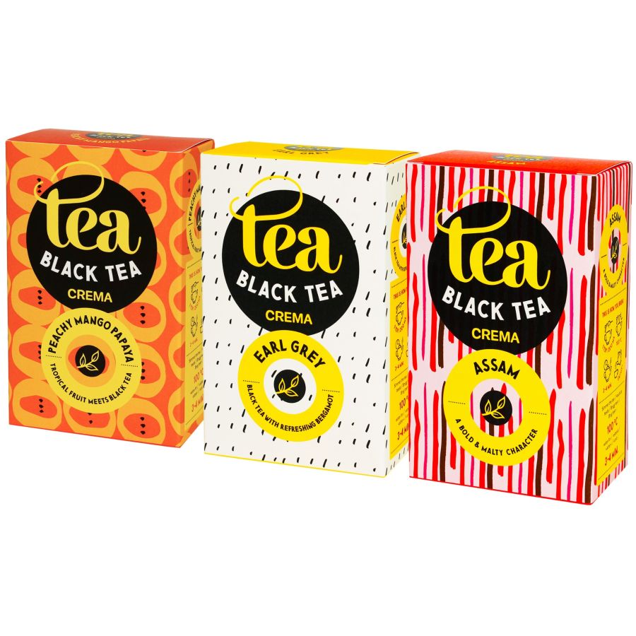 Crema Black Tea Best Sellers -tesortiment