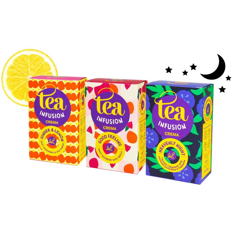 Crema Tea Herbal Morning To Night te samling