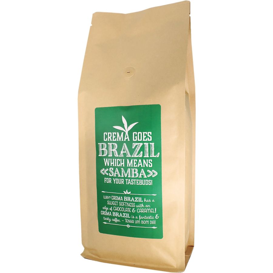 Crema Brazil 1 kg kaffebønner