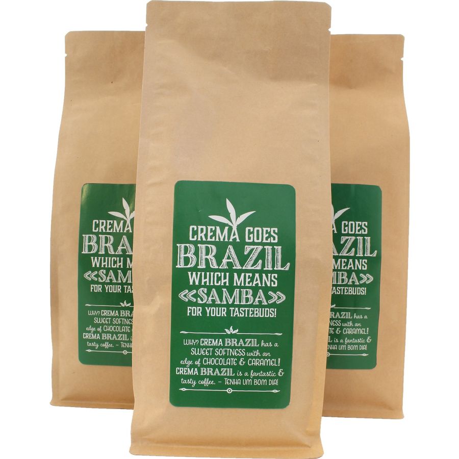 Crema Brazil 3 kg kaffebønner