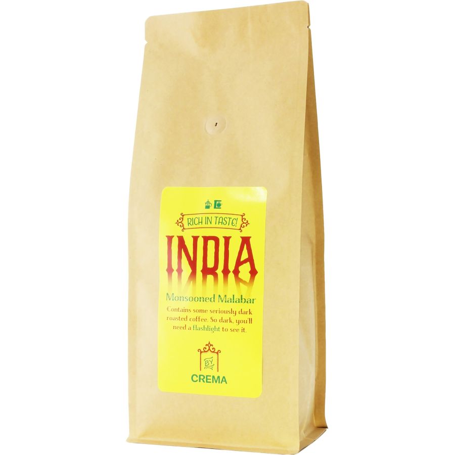 Crema India Monsooned Malabar 1 kg kaffebønner