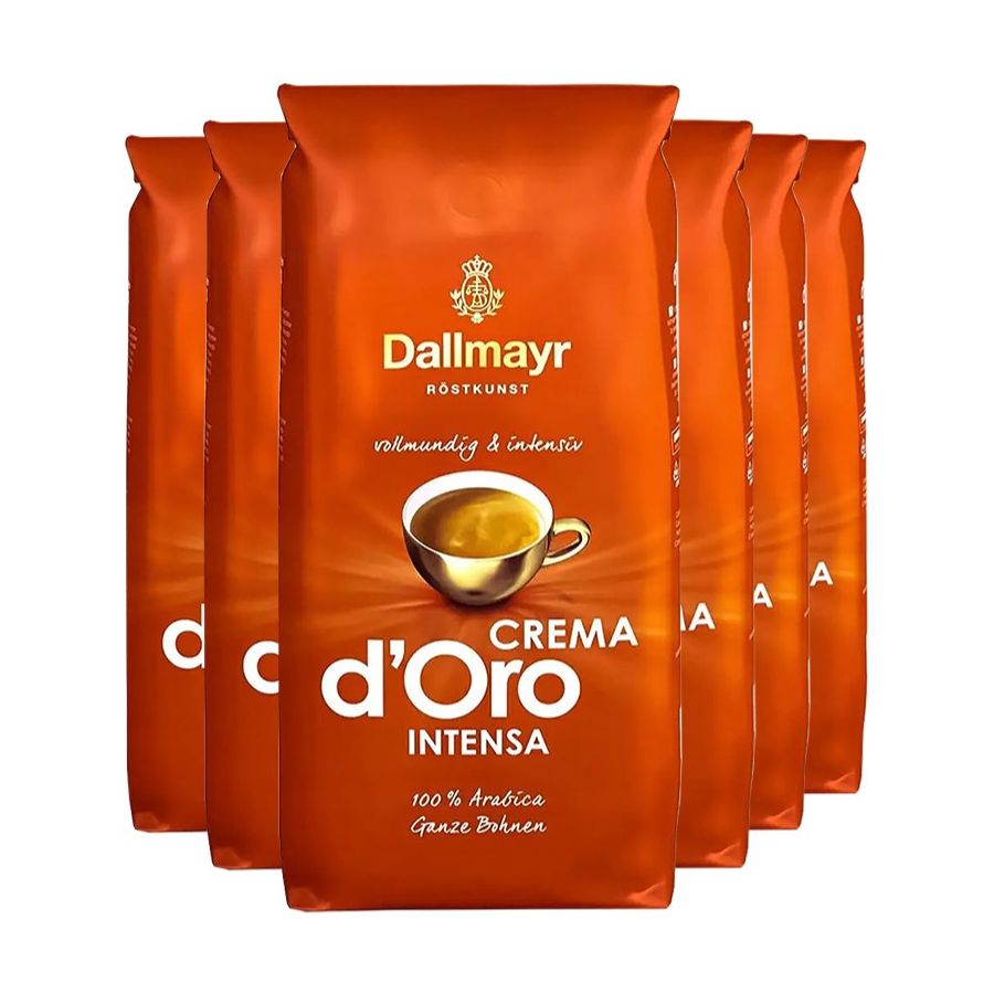 Dallmayr Crema d'Oro Intensa kaffebønner 6 x 1 kg