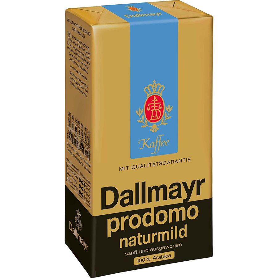 Dallmayr Prodomo Naturmild 500 g malet kaffe
