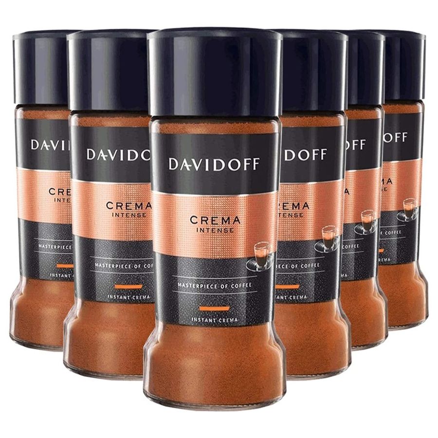 Davidoff Crema Intense instant kaffe 6 x 100 g