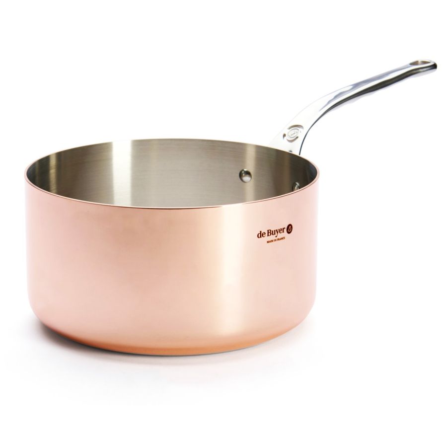 de Buyer Prima Matera Copper Saucepan 6.0 l Induction 24 cm