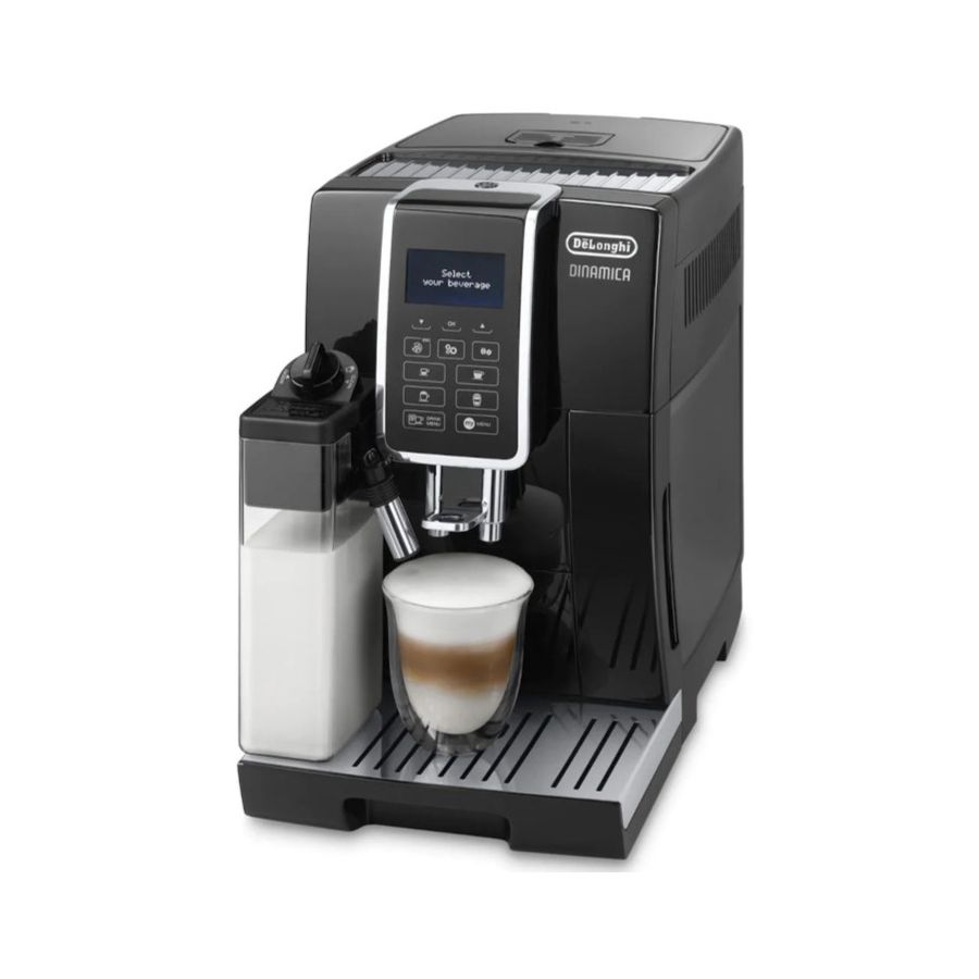 DeLonghi ECAM350.55.B Dinamica helautomatisk kaffemaskine, sort