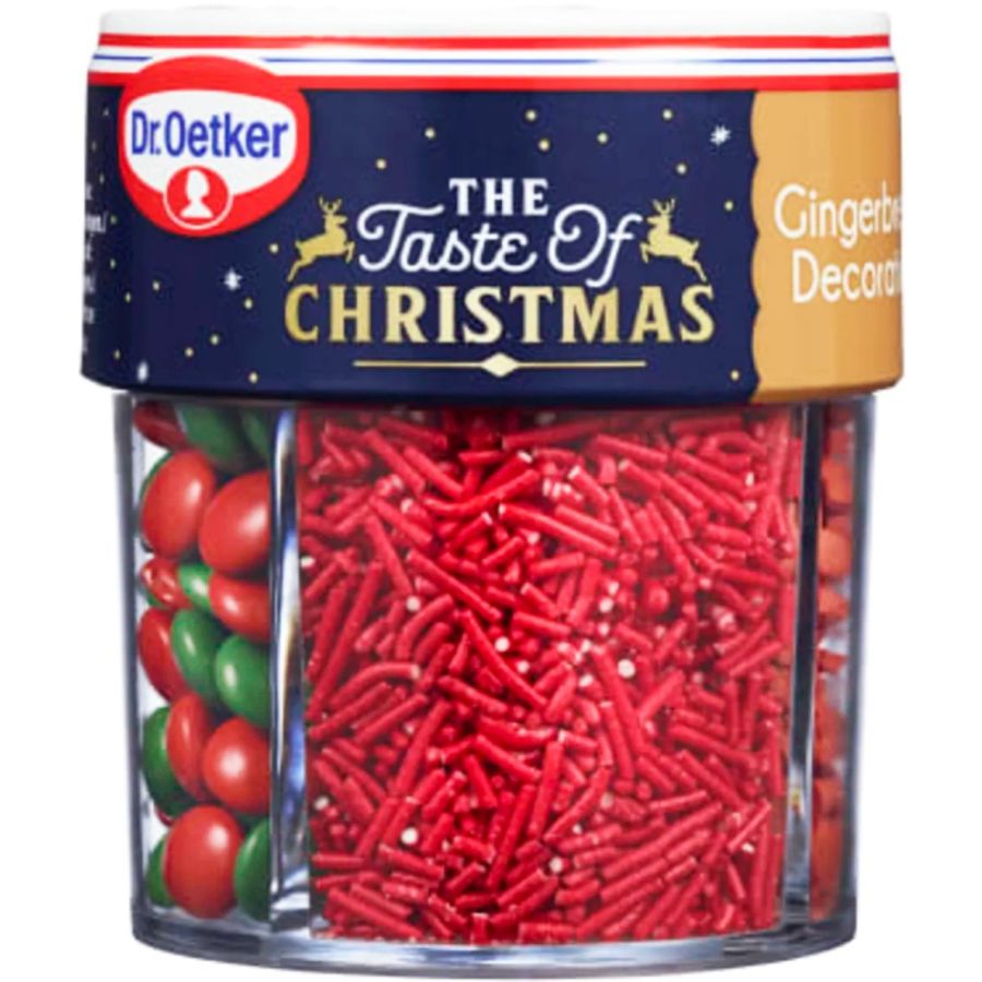 Dr. Oetker Gingerbread Decoration julestrøssel 76 g
