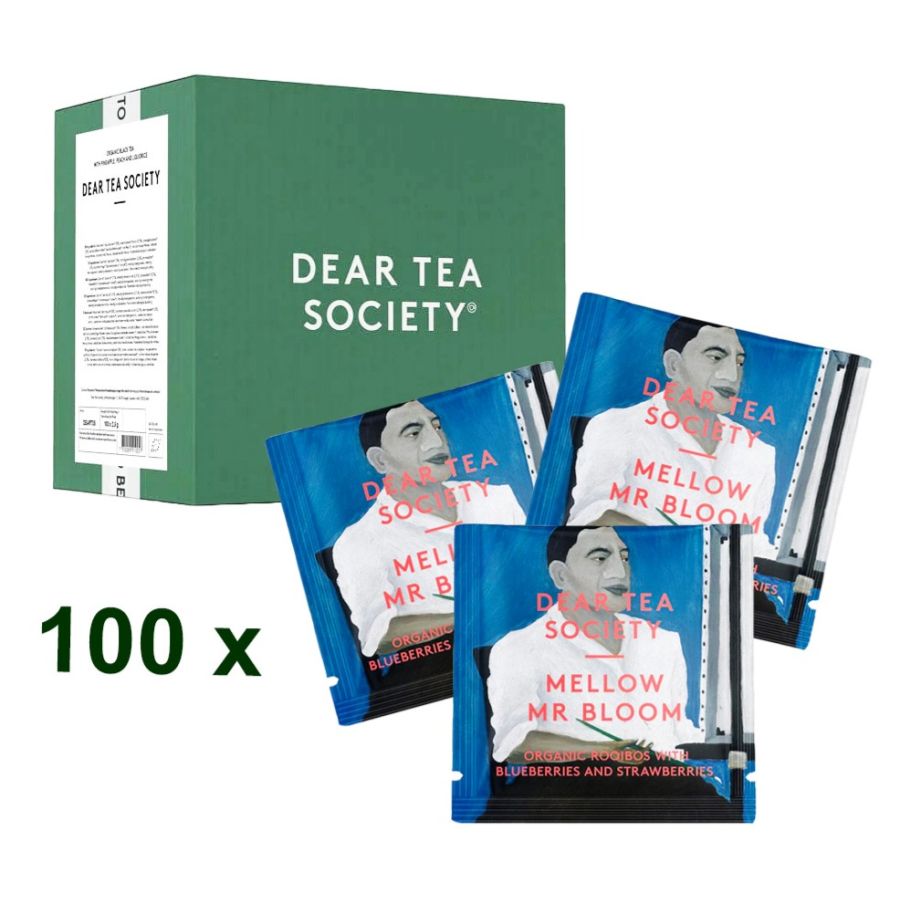 Dear Tea Society Mellow Mr Bloom Organic Rooibos, 100 Tea Bags