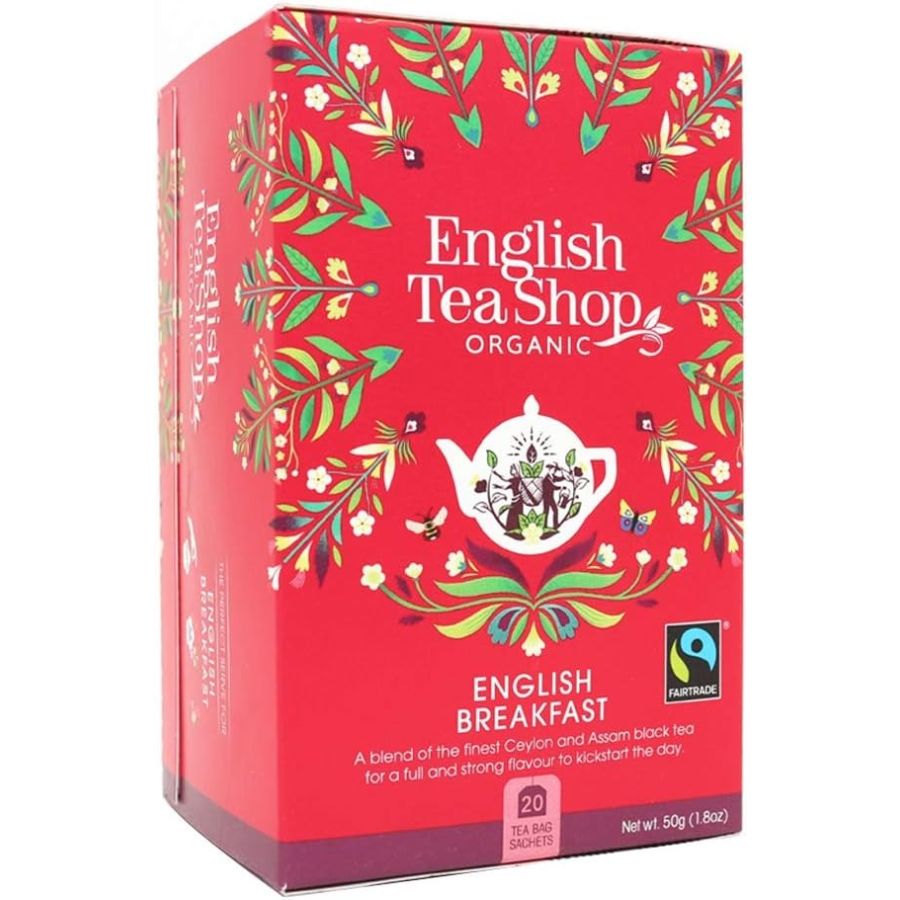 English Tea Shop Organic Sort Te English Breakfast, 20 teposer
