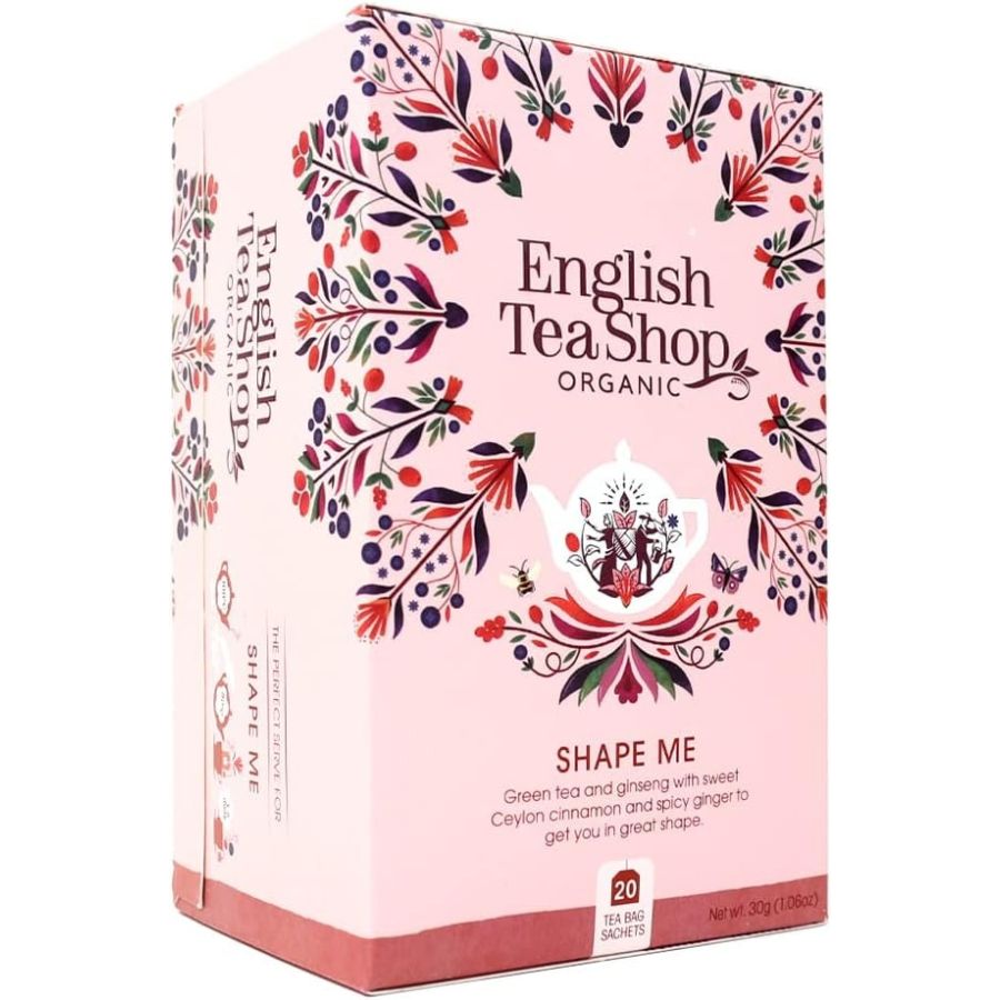 English Tea Shop Organic Green Tea Shape Me, 20 teposer
