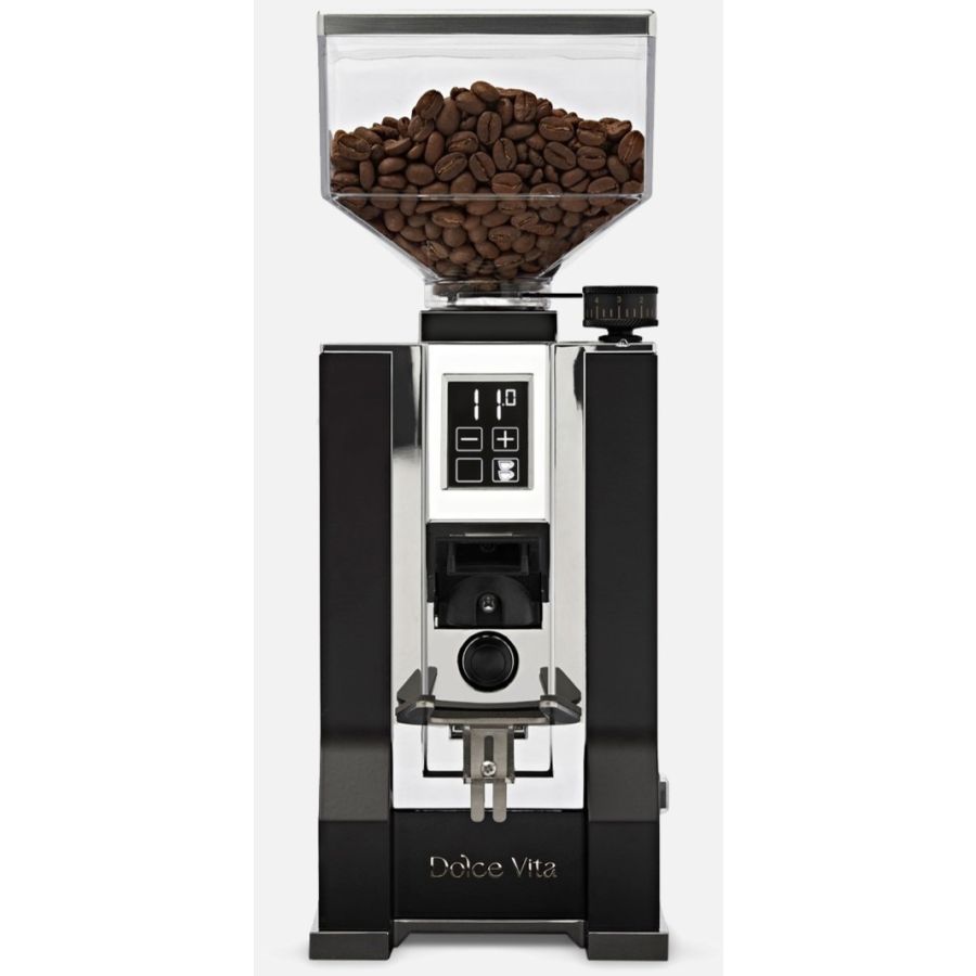 Eureka Oro Mignon Dolce Vita Coffee Grinder, Matte Black