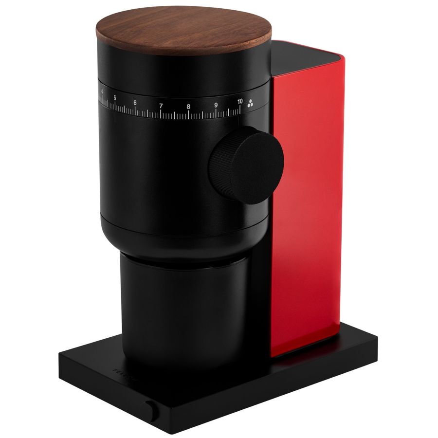 Fellow Opus 2 Conical Burr Grinder, kirsebærrød