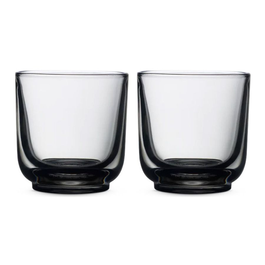 Fellow Pirch cappuccinoglas 2 x 190 ml, Smoke