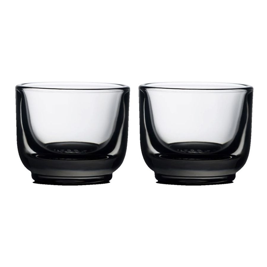 Fellow Pirch Espresso Set Of 2 Glasses 100 ml, Smoke
