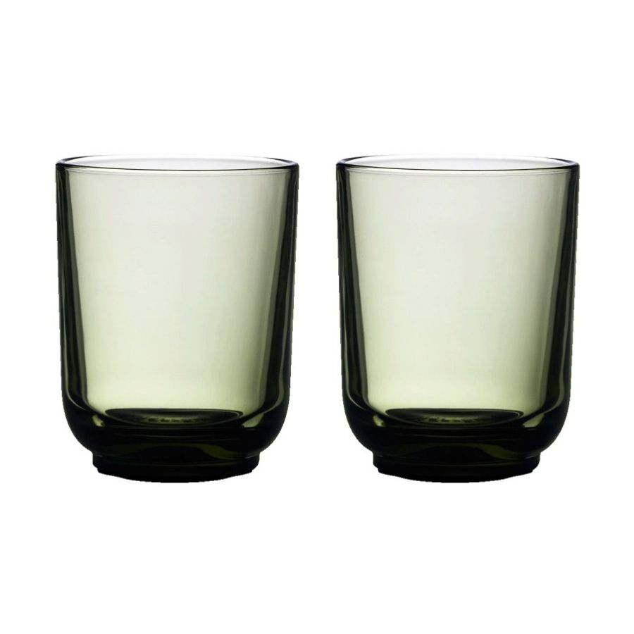 Fellow Pirch Latte Set Of 2 Glasses 325 ml, Woodland