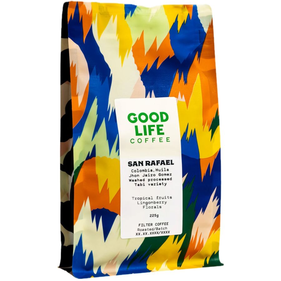 Good Life Coffee San Rafael Washed Tabi, Colombia 225 g kaffebønner