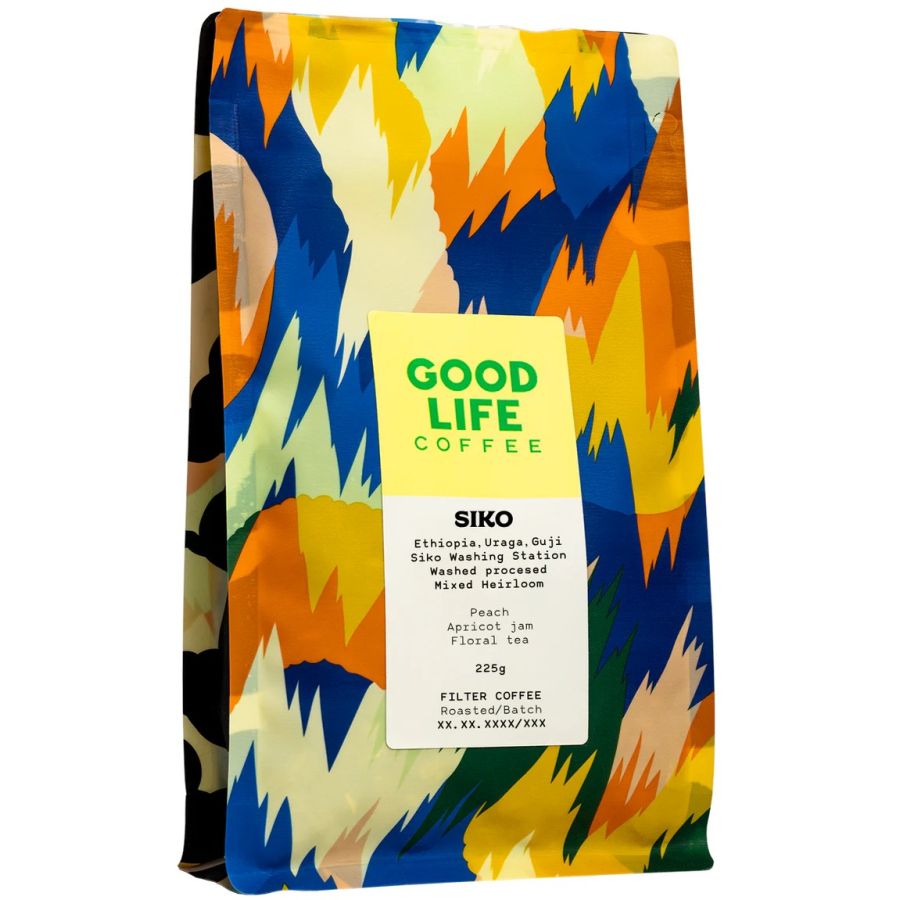 Good Life Coffee Siko Washed Heirloom, Ethiopia 225 g Coffee Beans