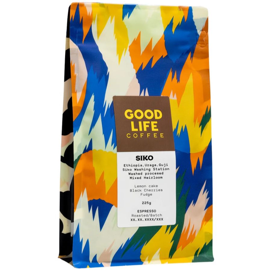 Good Life Coffee Siko Washed Heirloom Espresso, Et 225 g kaffebønner