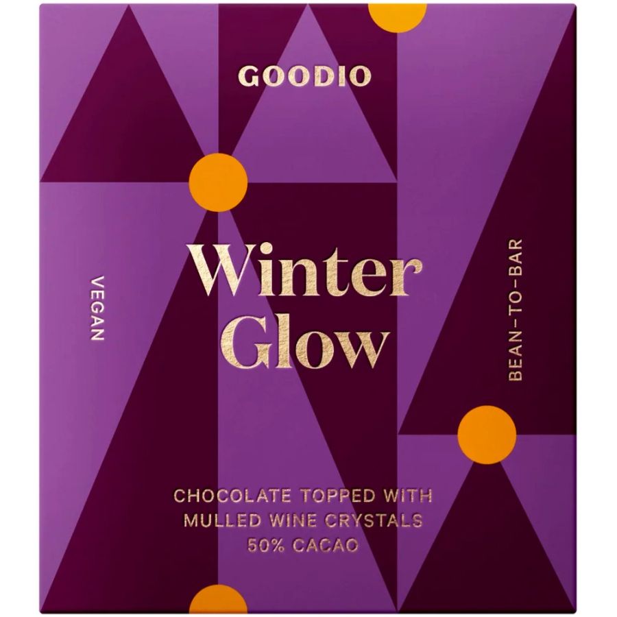 Goodio Gløgg økologisk chokolade 50%, 48 g