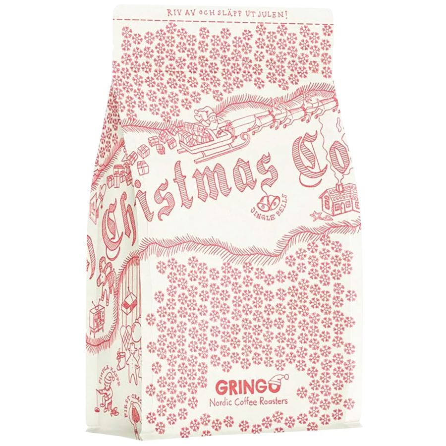 Gringo Nordic Christmas Coffee ukrydret 250 g kaffebønner