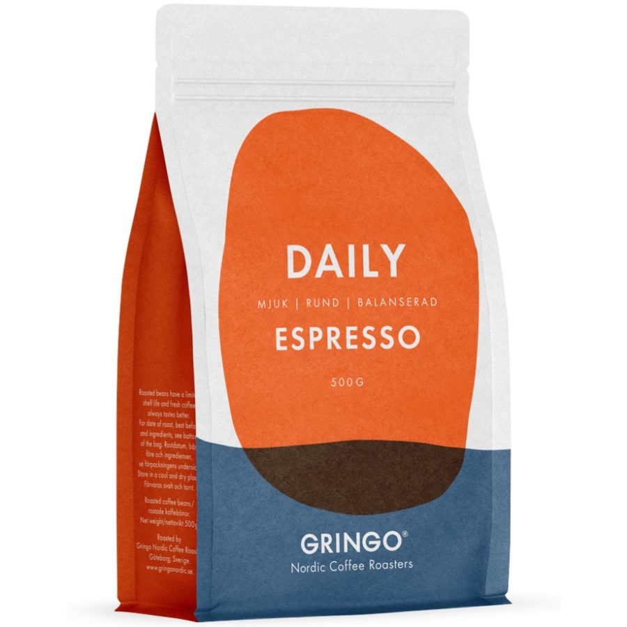 Gringo Nordic Daily Espresso 500 g kaffebønner