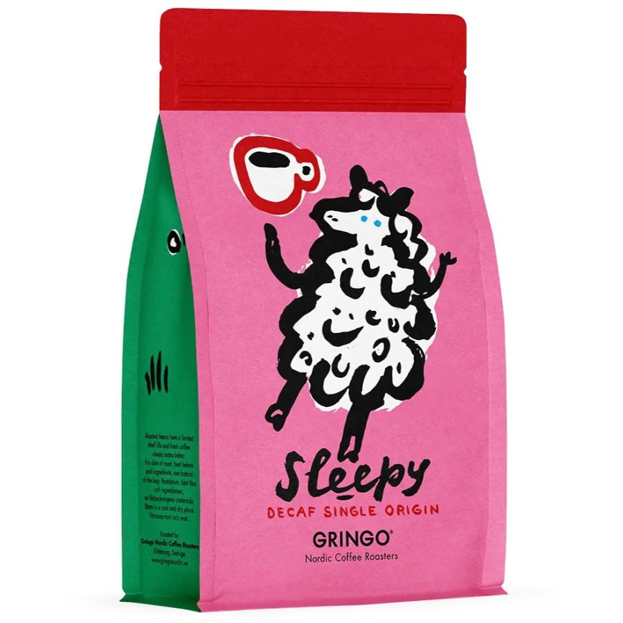 Gringo Nordic The Sleepy Gringo koffeinfri 250 g kaffebønner