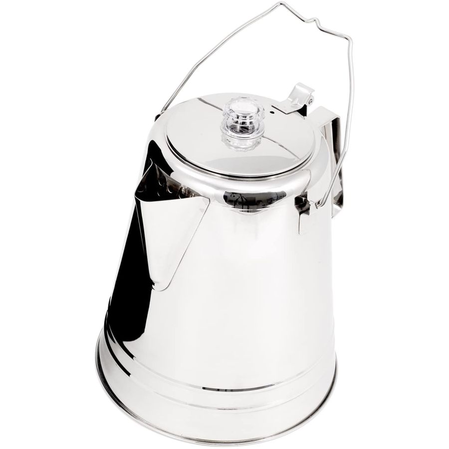 GSI Outdoors Glacier Stainless Coffee Percolator, 14 kopper