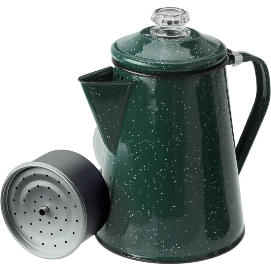 GSI Outdoors Enamel Percolator 8 Cup, grøn