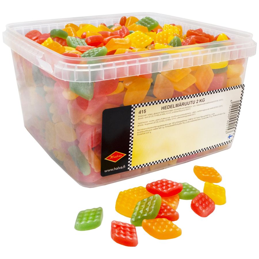Halva Frugtruder, kasse 2 kg