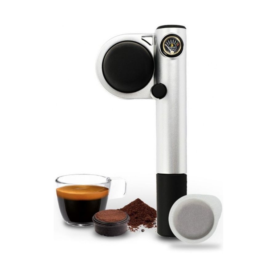 Handpresso Pump manuel espressomaskine, sølv