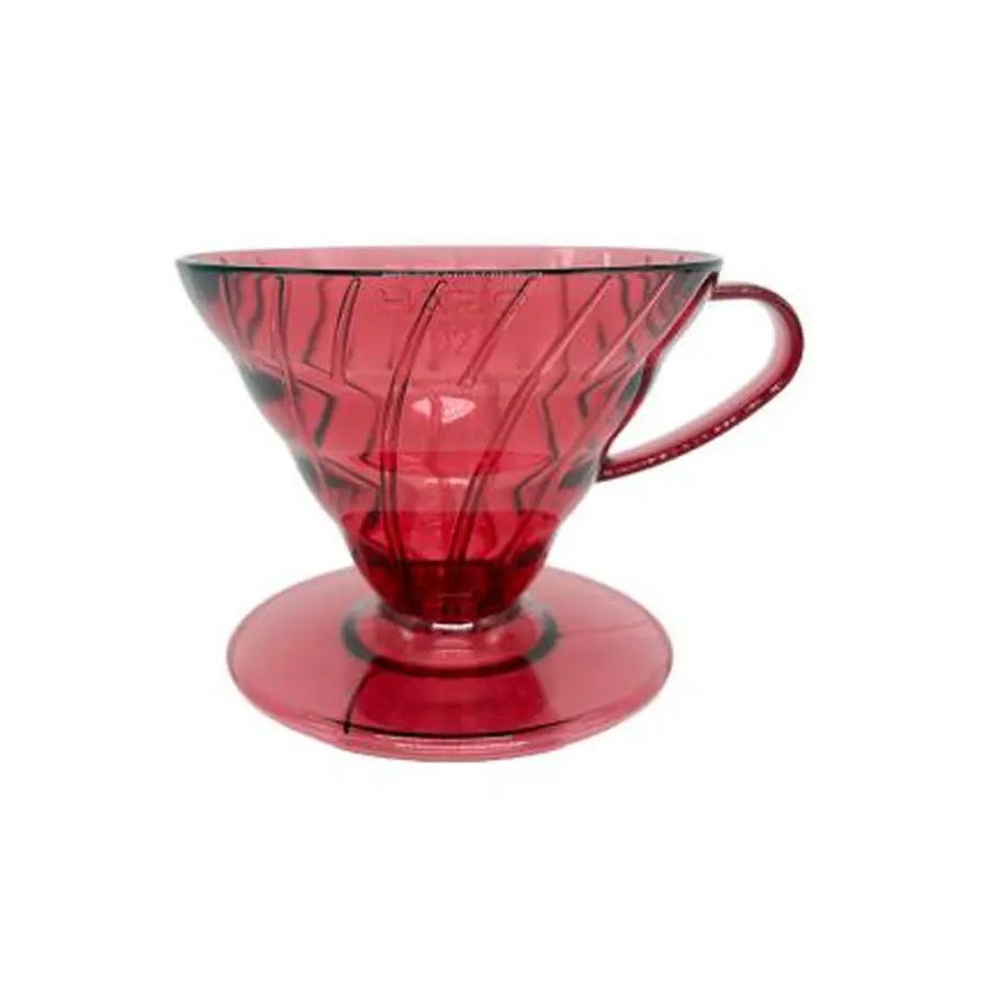 Hario V60 20th Anniversary Dripper kaffefilterholder størrelse 02, Mojimi Red