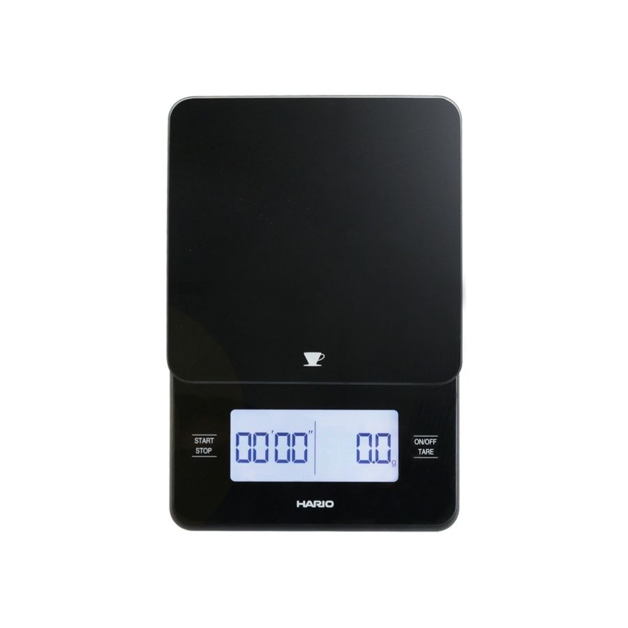 Hario Barista Glass Coffee Scale kaffevægt, sort