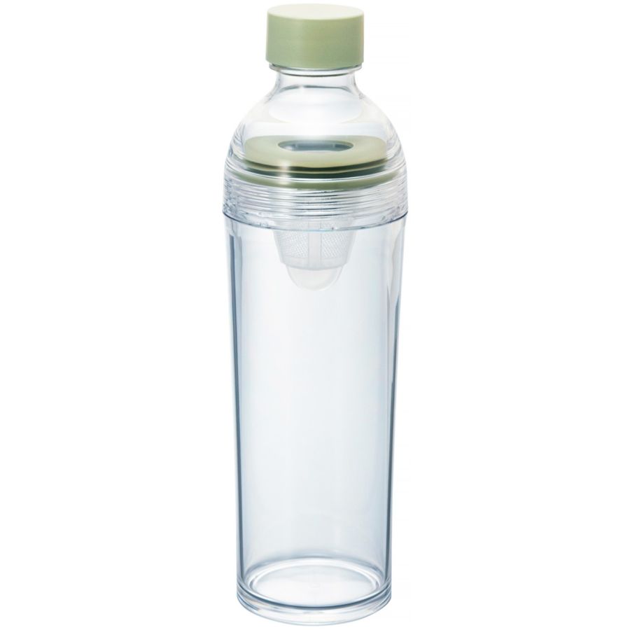 Hario Filter-in Portable Cold Brew Tea Bottle 400 ml, Smokey Green