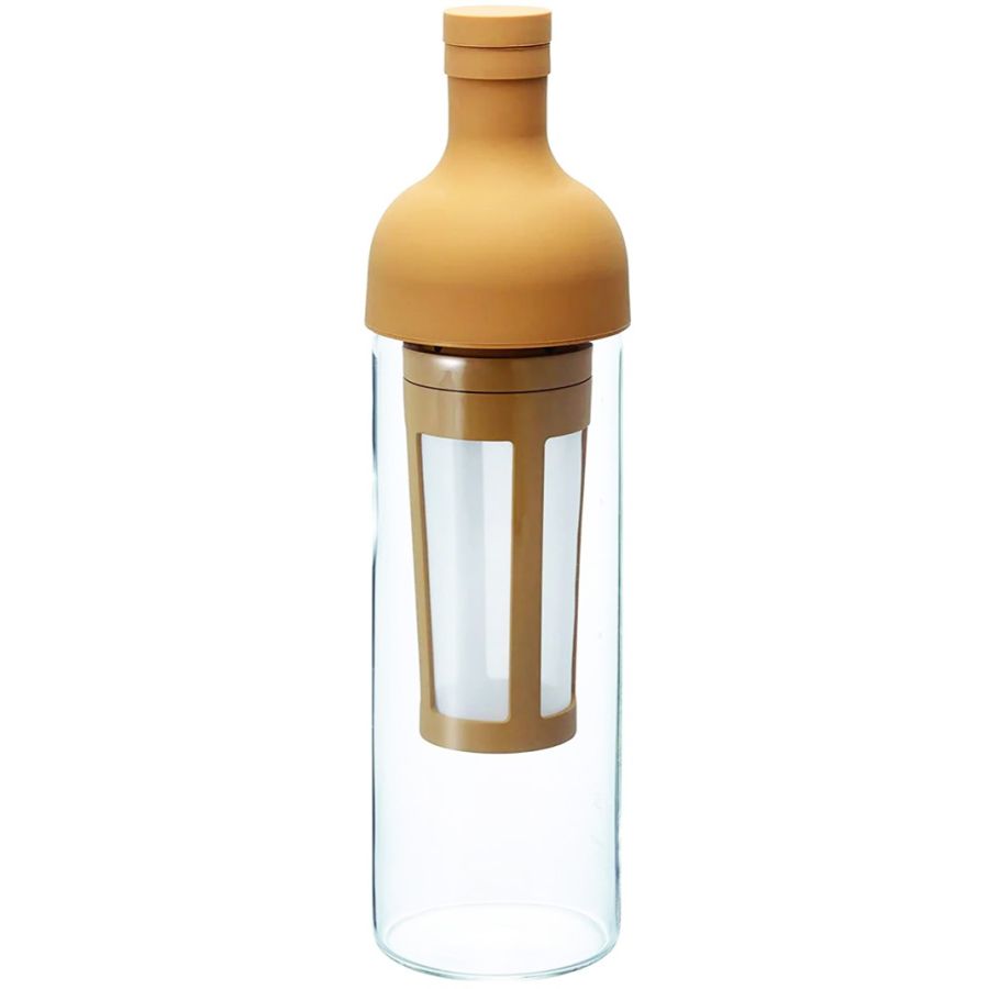Hario Filter-In Bottle Cold Brew Coffee-kaffeflaske 650 ml, flødefarvet
