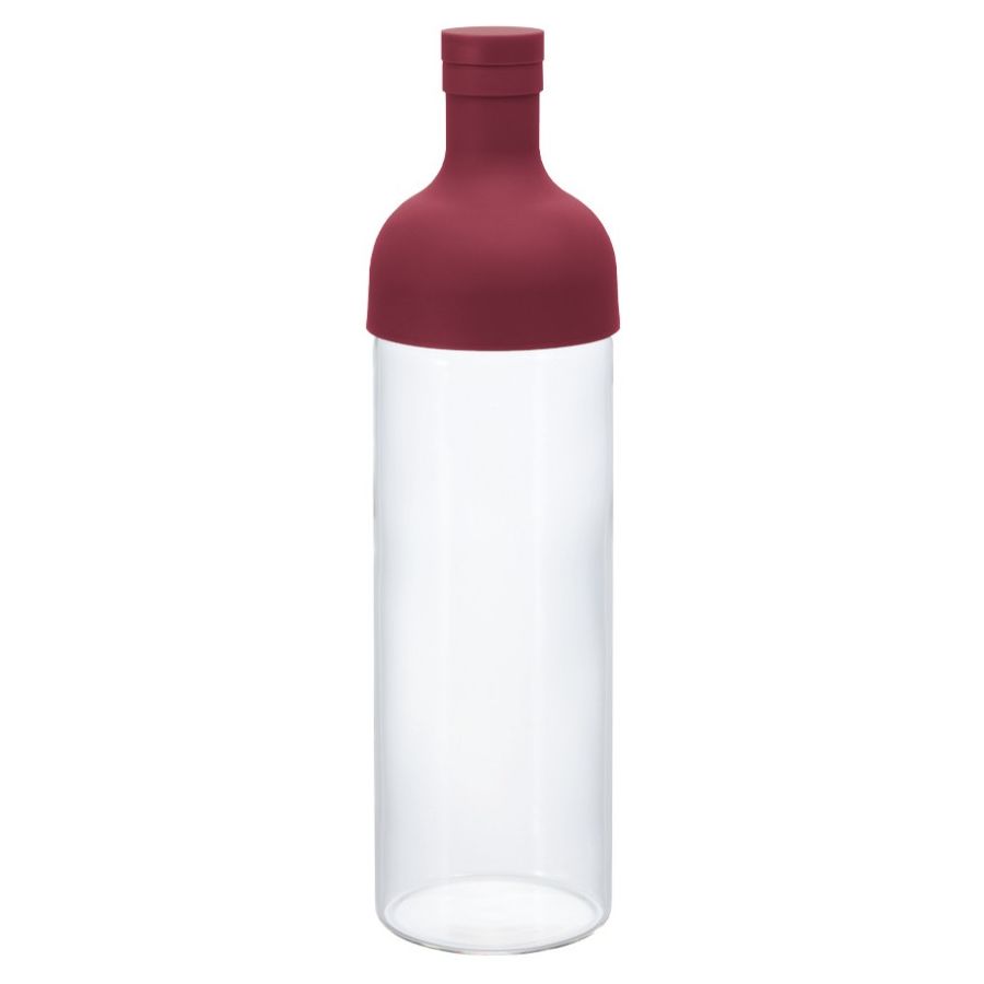 Hario Filter-In Bottle For Cold Brewed Tea 750 ml, Cranberry