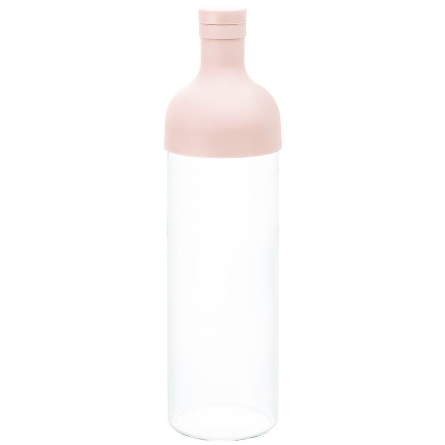 Hario Filter-In Bottle Cold Brewed Tea -teflaske 750 ml, Smokey Pink